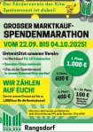 Spendenmarathon Marktkauf Sept. 2025